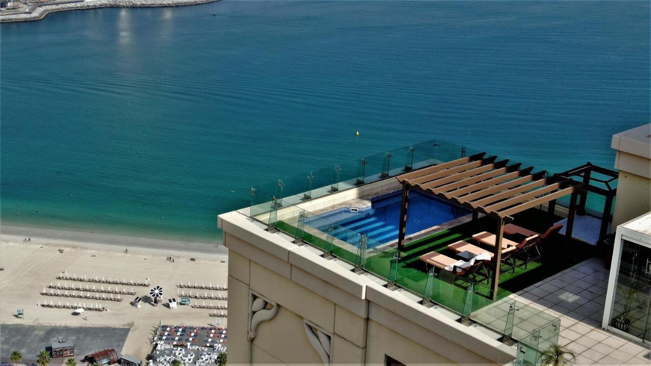 Dubai Jbr Amaz Penthouse Front Sea 5 Plus 1 Bdr Private Climatized Pool מראה חיצוני תמונה