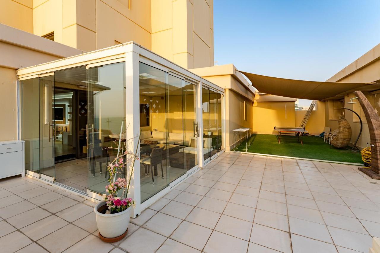 Dubai Jbr Amaz Penthouse Front Sea 5 Plus 1 Bdr Private Climatized Pool מראה חיצוני תמונה
