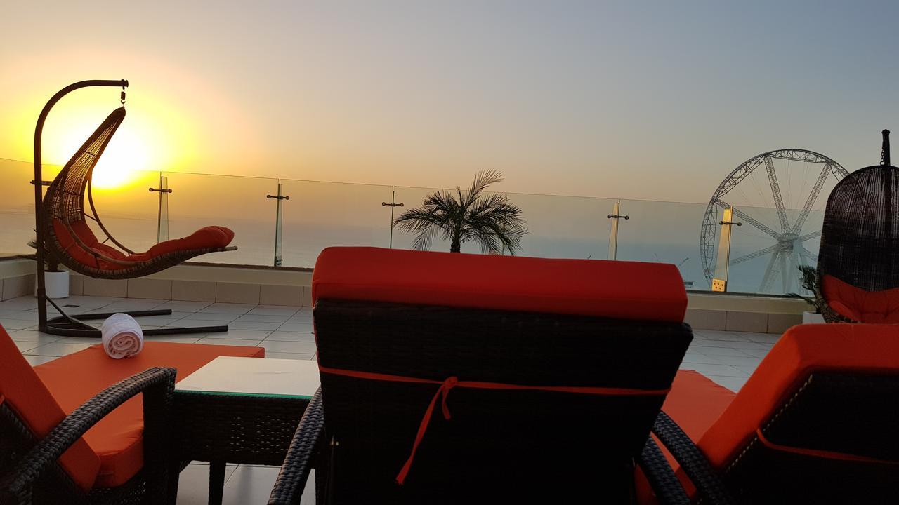 Dubai Jbr Amaz Penthouse Front Sea 5 Plus 1 Bdr Private Climatized Pool מראה חיצוני תמונה