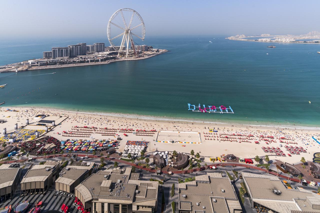 Dubai Jbr Amaz Penthouse Front Sea 5 Plus 1 Bdr Private Climatized Pool מראה חיצוני תמונה